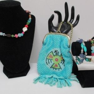 NWT Tribal set & Vntg purse